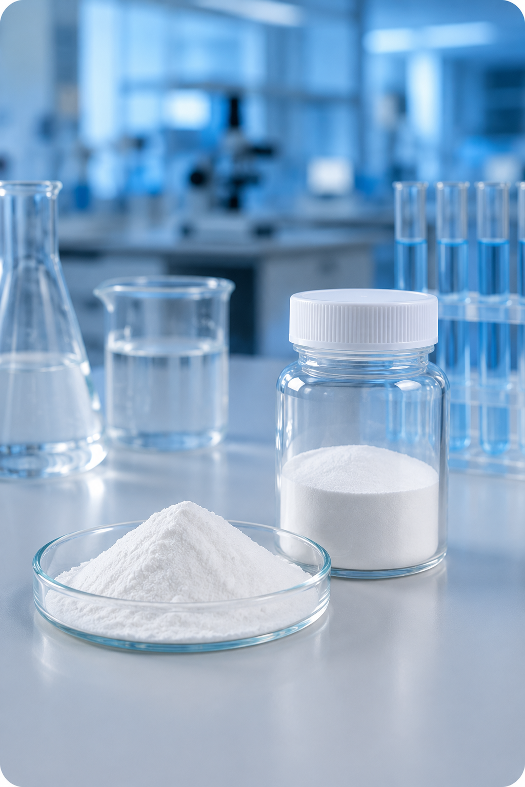 Dextran powder for biotechnology, diagnostics, and laboratory applications